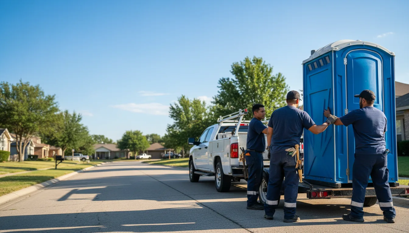 Portable Toilet Rental in Colfax, IL near me